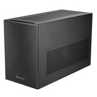 SilverStone SST-SG17B Micro-ATX / Mini ITX Geh&auml;use - schwarz