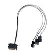 Lian Li UNI FAN SL Wireless ARGB PWM L&uuml;fter, 3er-Pack inkl. Controller - 120 mm, wei&szlig; image number null