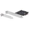 Silverstone SST-ECM27 M.2/SATA Adapterkarte, PCIe 4.0, 1x M-Key, 2x SATA 6G - Low Profile image number null