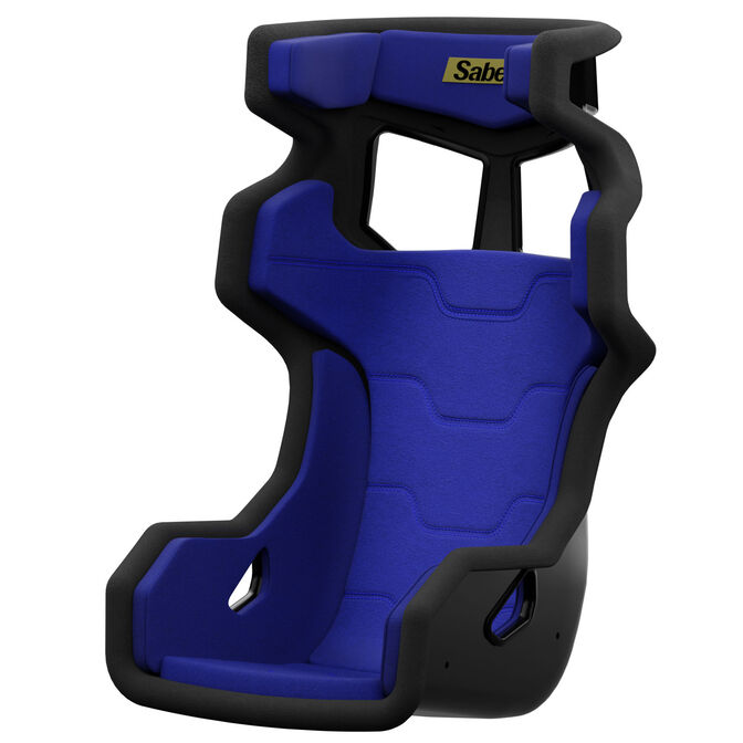 Sabelt SRX-1 Simracing Racing Seat, Fibreglass Shell, Padded - Royal Blue image number 0