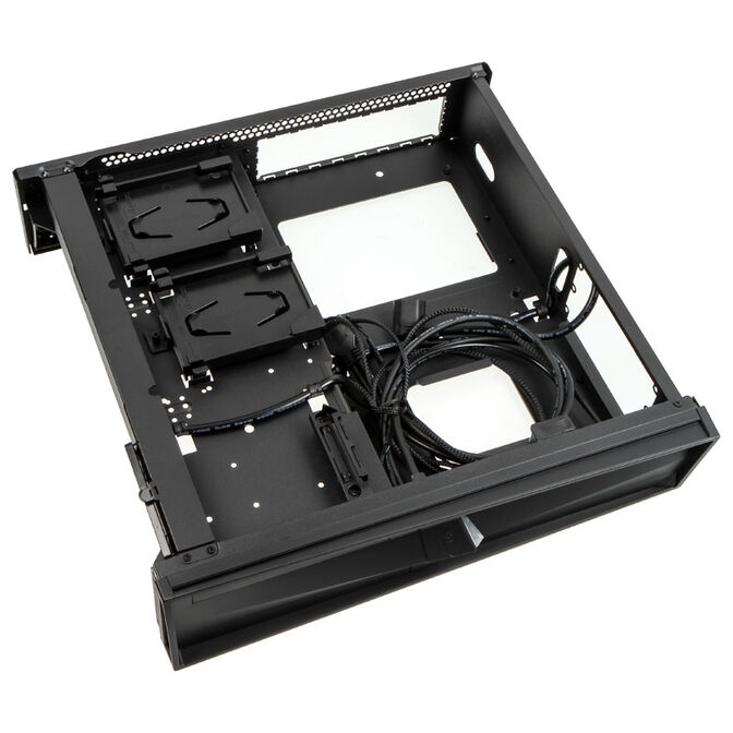 SilverStone SST-RVZ02B-W Raven HTPC Geh&auml;use - schwarz image number 3