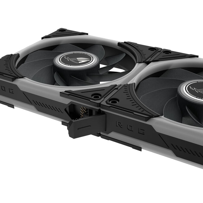 ASUS ROG Eurux GR120 ARGB PWM L&uuml;fter - Reverse Blade, 3er-Pack, schwarz image number 21