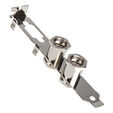 Koolance PCI slot bracket with 2 G1/4 inch pass-throughs - silver image number null
