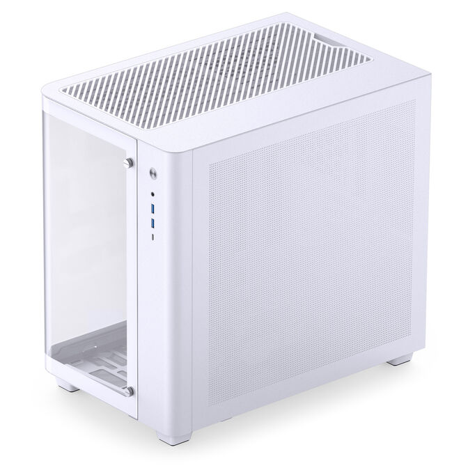 Jonsbo TK-3 Geh&auml;use, Midi-Tower, ATX, Tempered Glass - wei&szlig; image number 4
