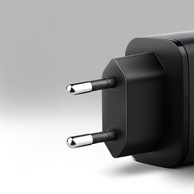 AXAGON ACU-PQ67D GaN Ladeger&auml;t, USB-C Power Delivery 3, USB-A Quick Charge 4 - grau image number 5