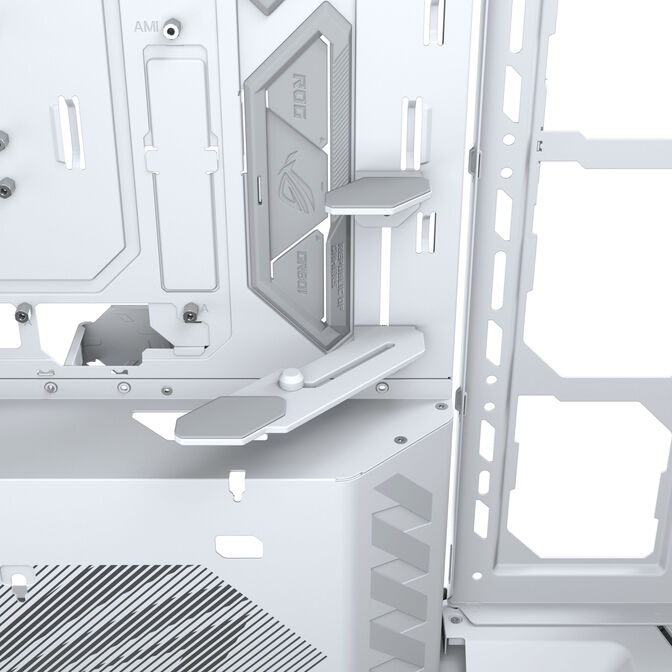 ASUS ROG Cronox GR801 PC-Geh&auml;use, Big-Tower, E-ATX, ARGB, Tempered Glass - wei&szlig; image number 14
