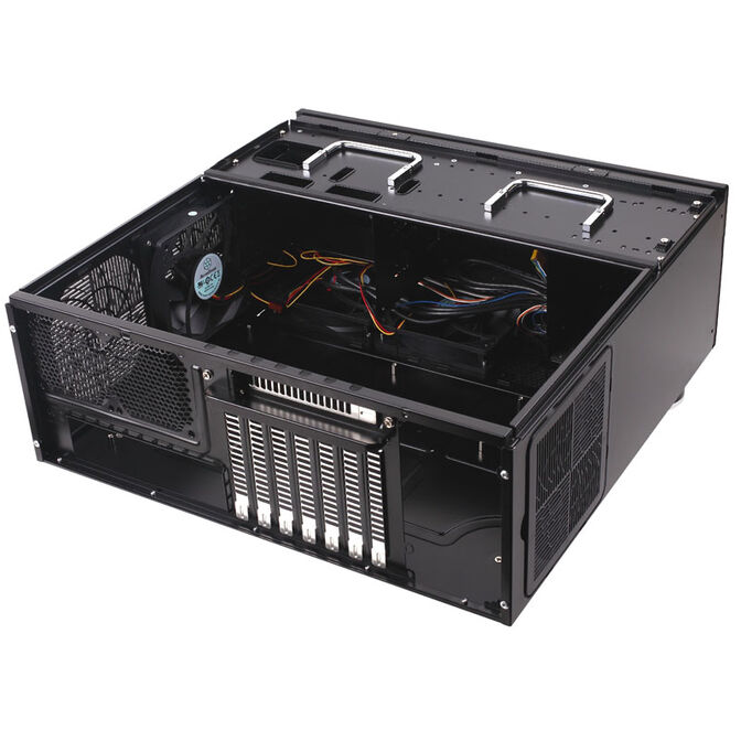 SilverStone SST-GD07B-C - Grandia Airflow Desktop, USB-C - schwarz image number 6