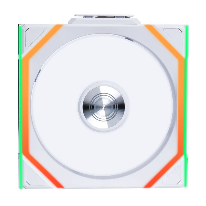 Lian Li UNI FAN SL Wireless ARGB PWM L&uuml;fter, 3er-Pack inkl. Controller - Reverse Blade, 120 mm, wei&szlig; image number 3