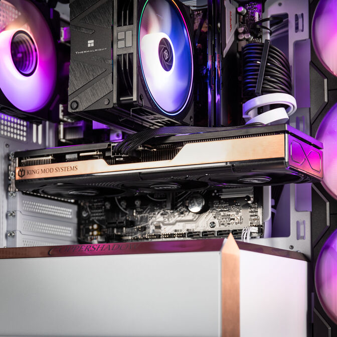 Gaming-PC CopperShadow, AMD Ryzen 5 7600, GeForce RTX 5060 Ti, 32GB DDR5-RAM - King Deal image number 5