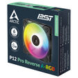 ARCTIC P12 Pro Reverse A-RGB PWM Fan - 120mm, black image number null