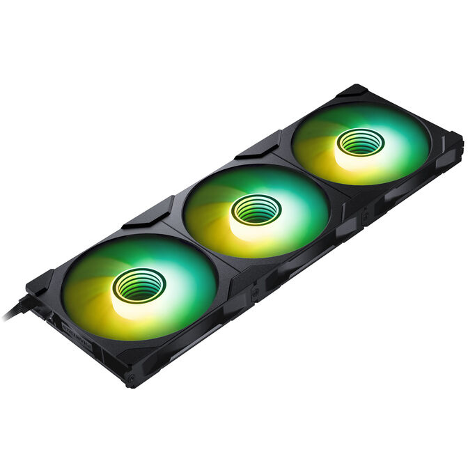 PHANTEKS M25 Gen2 PWM D-RGB L&uuml;fter 3er-Pack - Reverse Blade, 140mm, schwarz image number 0