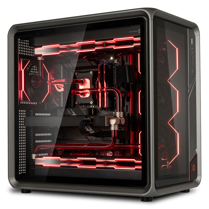 Gaming-PC Konfigurator Liquid Beast, AMD Ryzen 9 9800X3D, NVIDIA GeForce RTX 5090 - Custom Wasserk&uuml;hlung image number 0