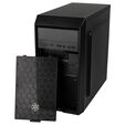 SilverStone Precision PS16 Micro-ATX case - black image number null