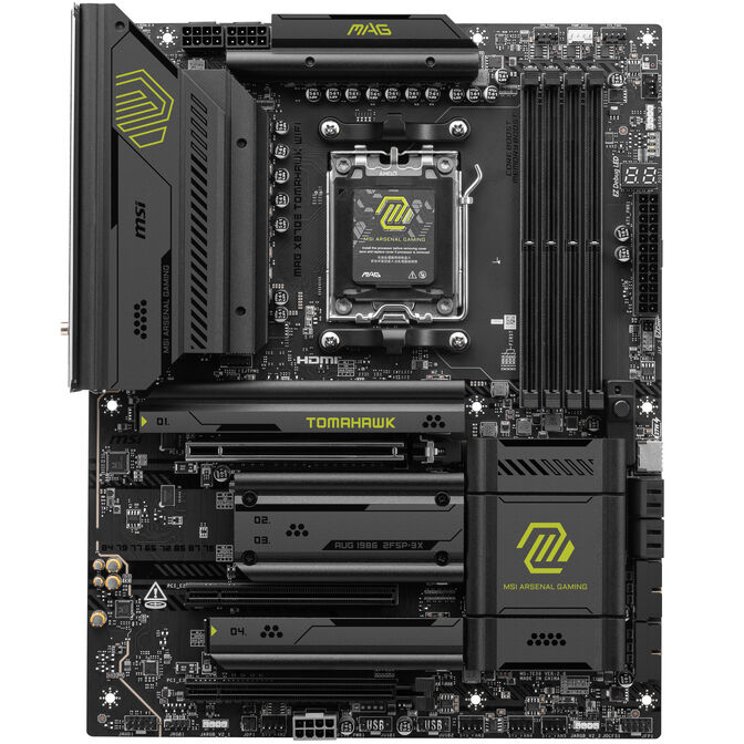 MSI MAG X870E Tomahawk WiFi Mainboard, Sockel AM5, AMD X870E, ATX, DDR5 image number 2