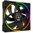 be quiet! Light Wings ARGB PWM L&uuml;fter, Triple Pack - 120mm, schwarz image number null