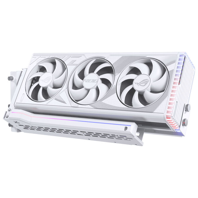 Phanteks Premium PCIe Gen 5 Vertical GPU Bracket, DRGB, mit PCIe 5.0-Riser-Kabel - 220mm, wei&szlig; image number 2