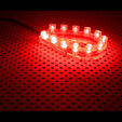 Lamptron FlexLight Standard - 12 LEDs - fire red image number null