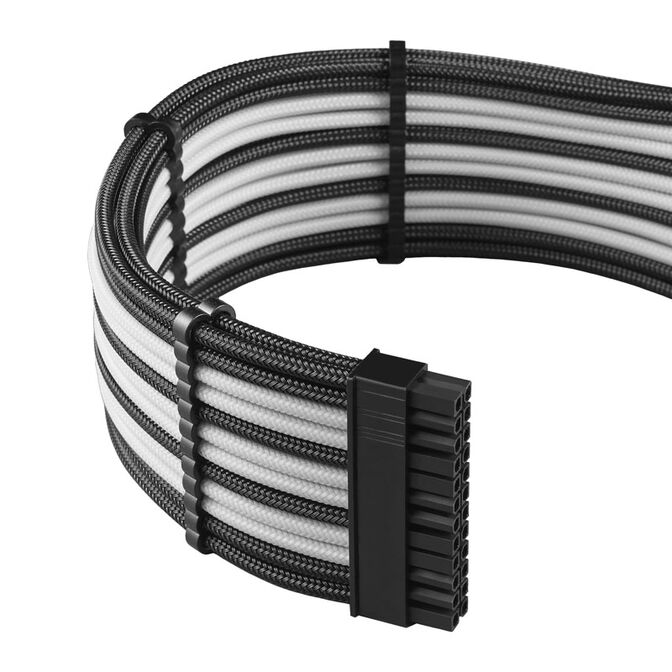 CableMod C-Series PRO ModMesh Cable Kit f&uuml;r RMi/RMx/RM (Black Label) - schwarz/wei&szlig; image number 2