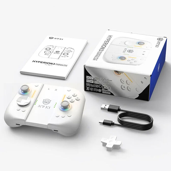NYXI Hyperion 3 Switch 2 Joy-Pad, Hall-Effect - wei&szlig; image number 2
