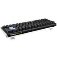 Ducky One 3 Classic Black/White SF Gaming Tastatur, RGB LED - MX-Blue image number null