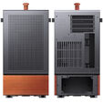 Jonsbo T7 PC Case, Mid Tower, mATX, Tempered Glass - black image number null