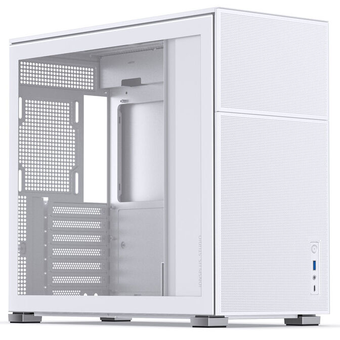 Jonsbo D41 MESH ATX Case, Tempered Glass - white image number 0