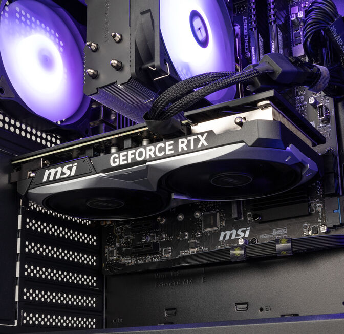 Gaming PC Mach 3.2, AMD Ryzen 7 7700, RTX 5070 - Fertig-PC image number 5
