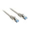 InLine Patch Cable Cat.6A, S/FTP (PiMf), 500MHz, grey - 1m