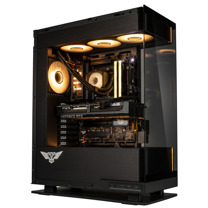 KingForge Gaming-PC Diamant, AMD Ryzen 7 9800X3D, RTX 5080, Phanteks Evolv X2 &ndash; Fertig-PC mit Windows image number 3