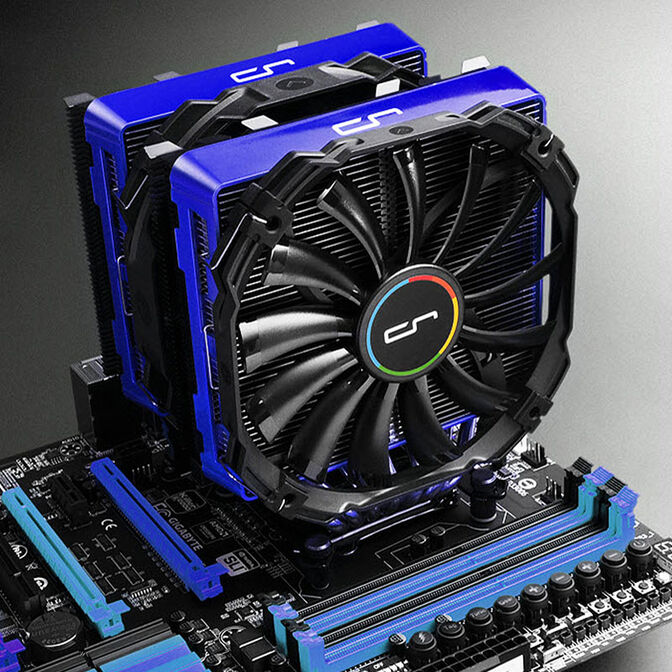 Cryorig Cover f&uuml;r R1 - blau image number 1