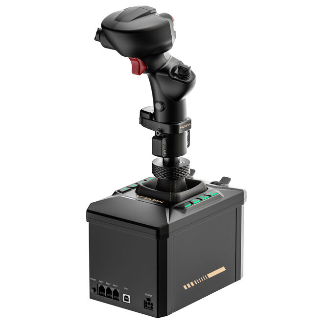 MOZA AB6 Flight Simulator Bundle, 6Nm Force Feedback, ARGB - black image number 3
