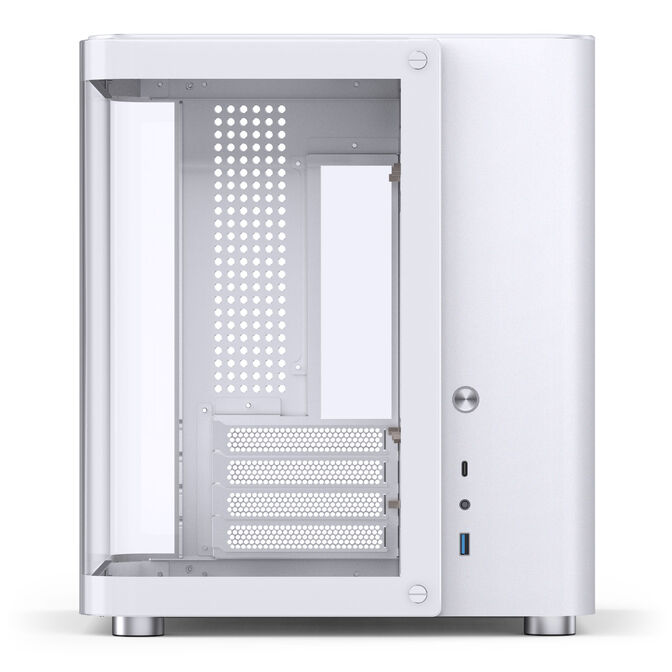 Jonsbo TK-1 2.0 Micro-ATX case, Tempered Glass - white image number 8
