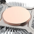 Akasa AK-CC6610EP01 Low Profile CPU-K&uuml;hler - Sockel LGA 1700 image number null