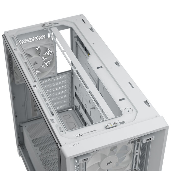 Corsair FRAME 4000D RS Wood PC Case, Mid Tower, E-ATX - Wood, white image number 7