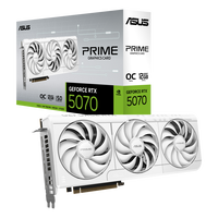 ASUS Prime GeForce RTX 5070 White OC Graphics Card, 12288 MB GDDR7
