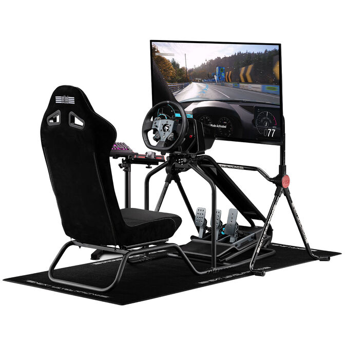 Next Level Racing RC Essential Simulator Cockpit, GT-Sitzposition, SIMAERO-Mesh - schwarz image number 3