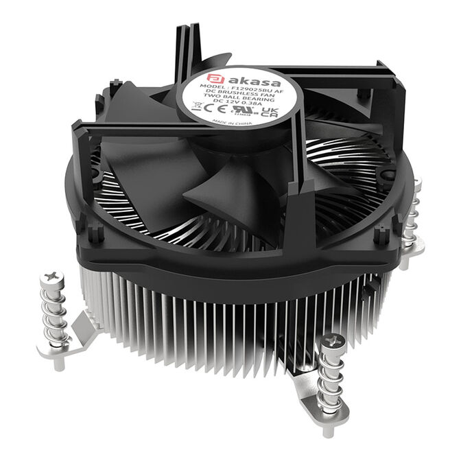 Akasa AK-CC6620BP01 Low Profile CPU K&uuml;hler, Intel Sockel 1700 und 1851 - 90mm image number 0