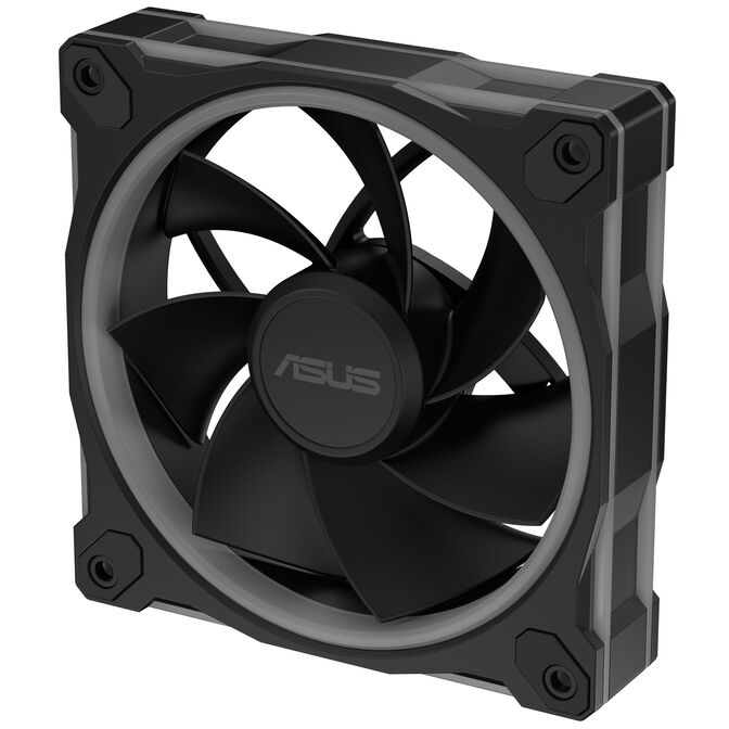 ASUS Prime MR120 ARGB fan, PWM, reverse - 120mm, black image number 8