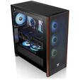 Thermaltake S370 WS PC Case, Mid-Tower, E-ATX, Tempered Glass - black image number null
