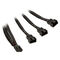 EK Water Blocks EK-Cable Y-Weiche f&uuml;r 3x 4-Pin-PWM-L&uuml;fter - 10 cm