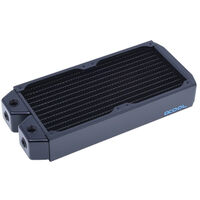 Alphacool NexXxoS XT45 Full Copper Radiator &ndash; 240mm, black