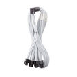 CableMod C-Series Pro Connection Cable - Variant A, 90&deg;, 16-Pin to 4x 8-Pin PCIe, white image number null