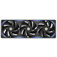 NZXT Performance F360X Einzelrahmenl&uuml;fter, aRGB, LCP-Rahmen - schwarz, 360mm image number null