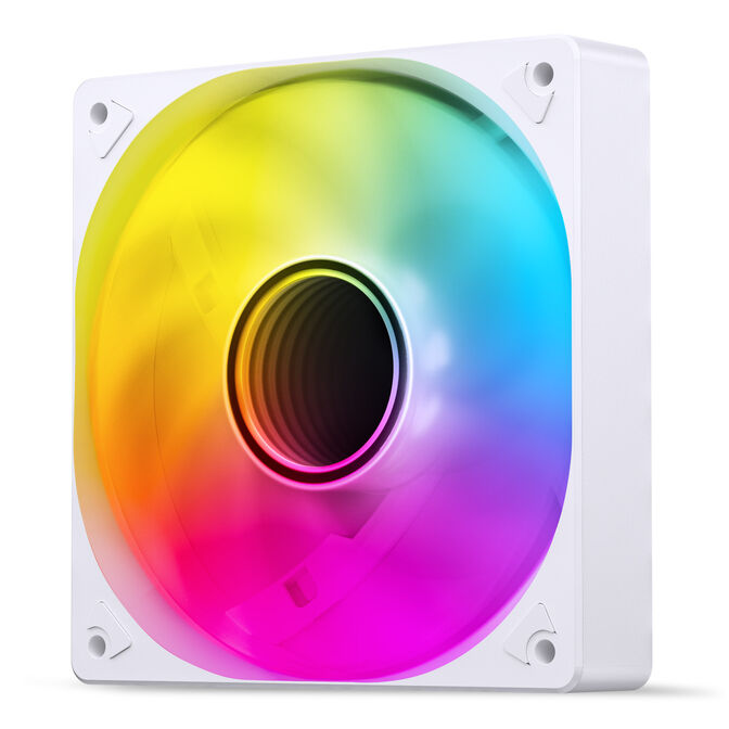 Jonsbo SL-120 Reverse Blade PWM Fan, ARGB - 120mm, white image number 2