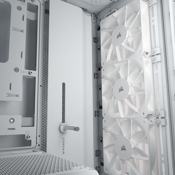 Corsair FRAME 4000D RS Wood PC Case, Mid Tower, E-ATX - Wood, white image number 13