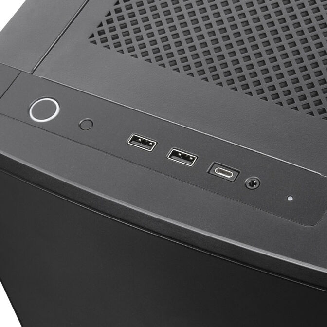 SilverStone SST-SEQ1B SETA Q1 Midi-Tower - schwarz image number 5