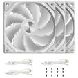 TRYX ROTA SL ARGB Reverse L&uuml;fter - 3er-Pack, 120mm, wei&szlig; image number null