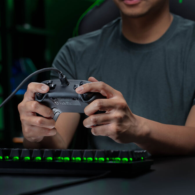 Razer Wolverine V3 Tournament Edition 8K PC-Controller, 8kHz-HyperPolling, Anti-Drift - schwarz image number 10