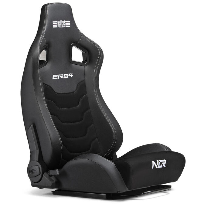Next Level Racing ERS4 Elite Reclining Seat - PU Leather & Suede Edition image number 0