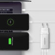 AXAGON ACU-DPQ65W 1x USB-A / 2x USB-C, PD 3.0 / QC4+ / PPS, 65W, wei&szlig; image number null